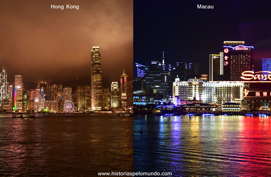 Macau e Hong Kong: de colônias europeias a regiões